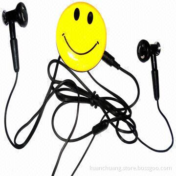 Smiley Face Hidden Camera with MP3 Player